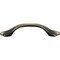Elements 3" Center-to-Center Brushed Antique Brass Kingsport Cabinet Pull 3208AB - alternate 4